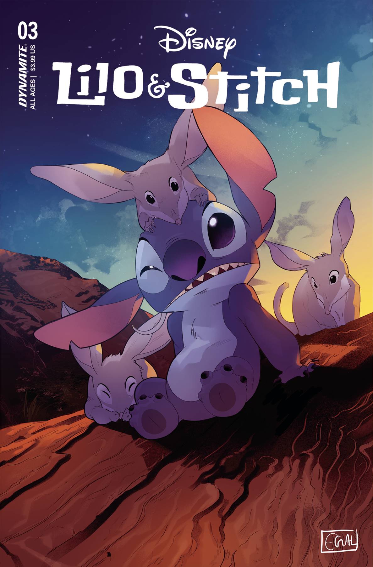 LILO & STITCH #3 CVR C GALMON - PREORDER 6/3/24