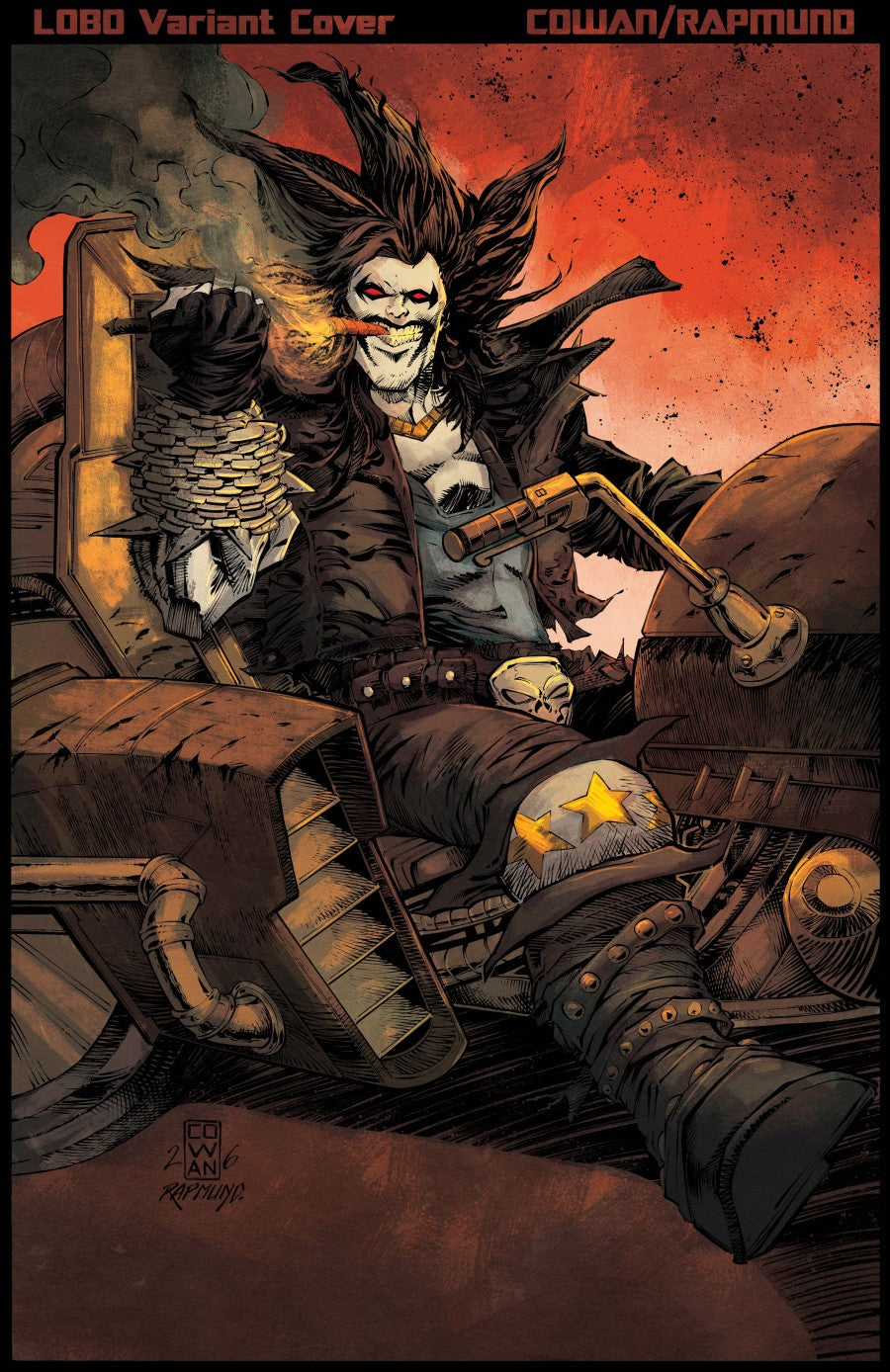 Lobo #3 Cover D Denys Cowan Variant - PREORDER (FOC 27/4/26) DUE IN STORE 20/5/26