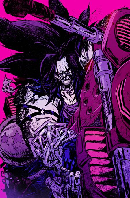 LOBO #5 CVR B SANFORD GREENE CARD STOCK VAR - PREORDER (FOC 22/6/26) DUE IN STORE 15/7/26 NOT FINAL COVER