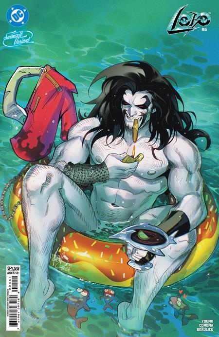 LOBO #5 CVR E MIRKA ANDOLFO SWIMSUIT CARD STOCK VAR