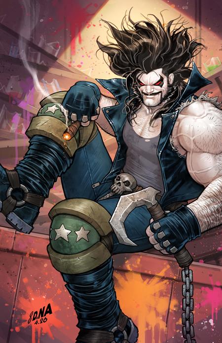 LOBO #6 CVR B DAVID NAKAYAMA CARD STOCK VAR - PREORDER (FOC 27/7/26) DUE IN STORE 19/8/26 - NOT FINAL COVER