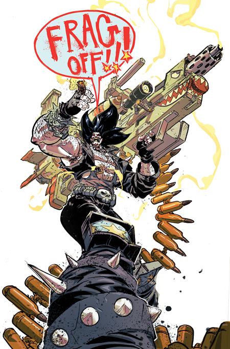 LOBO #6 CVR D RILEY ROSSMO CARD STOCK VAR - PREORDER (FOC 27/7/26) DUE IN STORE 19/8/26 - NOT FINAL COVER
