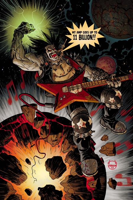 LOBO #7 CVR B DAVE JOHNSON CARD STOCK VAR - PREORDER (FOC 24/8/26) DUE IN STORE 16/9/26 - NOT FINAL COVER