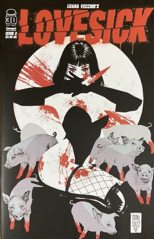 Lovesick #2 Dani Black & White White Moon Secret Variant