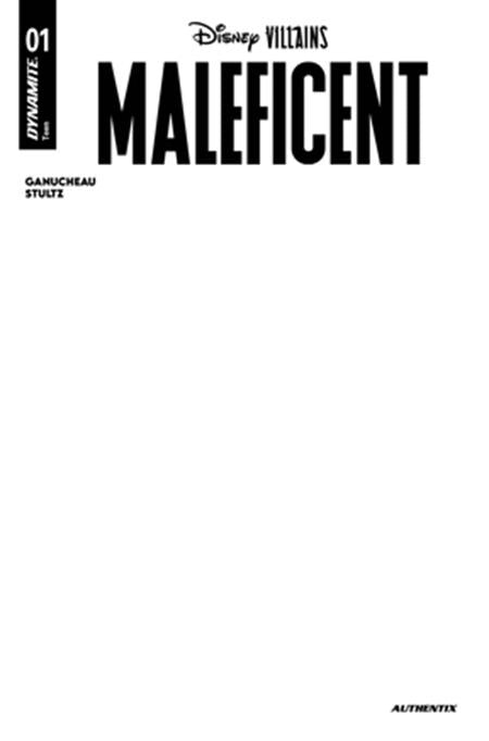 Disney Villains Maleficent #1 Cover Blank Authentix Variant - DUE 29/10/25