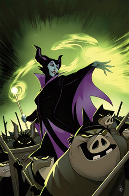 Disney Villains: Maleficent #1 Cover G Bob Quinn Virgin Variant - DUE 5/11/25