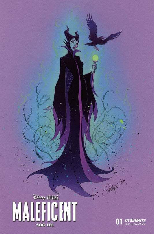 DISNEY VILLAINS MALEFICENT #1 CVR V J SCOTT CAMPBELL VAR