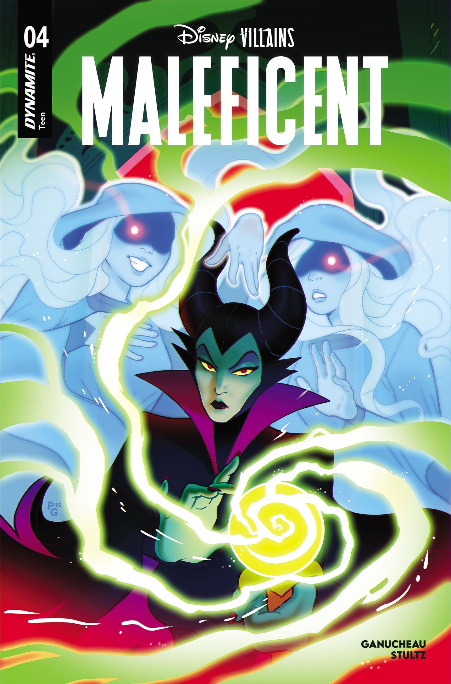 DISNEY VILLAINS MALEFICENT #4 CVR A PAULINA GANUCHEAU