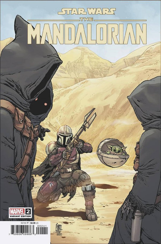 STAR WARS MANDALORIAN SEASON ONE #2 GIUSEPPE CAMUNCOLI VAR