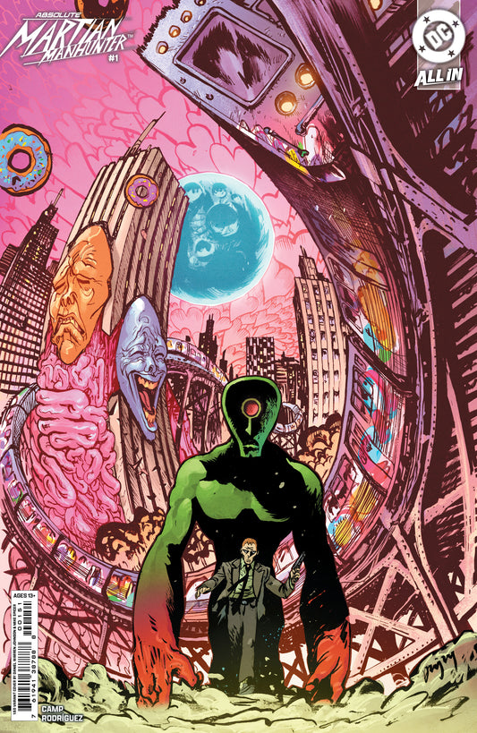 ABSOLUTE MARTIAN MANHUNTER #1 (OF 6) CVR J INC 1:50 DANIEL WARREN JOHNSON CARD STOCK VAR - PREORDER 26/3/25