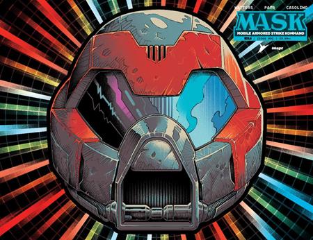 MASK #1 CVR P PYE PARR & LUKE PREECE & ANDRES JUAREZ DIE CUT FOIL MASK VAR -  DUE 3/6/26