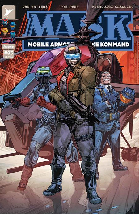 MASK #5 CVR C HOWARD PORTER & ROMULO FAJARDO JR VAR - PREORDER (FOC 14/9/26) DUE IN STORE 17/10/26