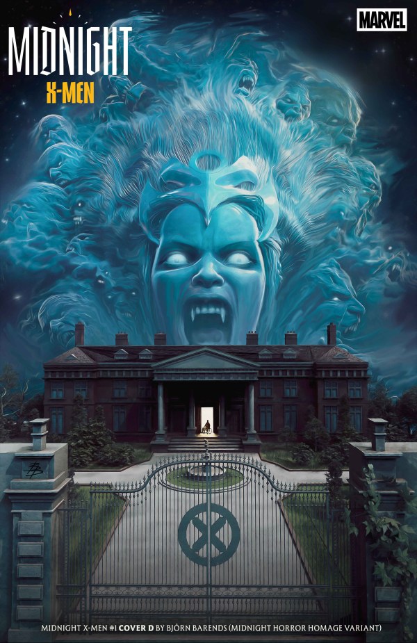 MIDNIGHT X-MEN CVR D BJORN BARENDS MIDNIGHT HORROR MOVIE HOMAGE VAR - PREORDER (FOC 31/8/26) DUE IN STORE 7/10/26