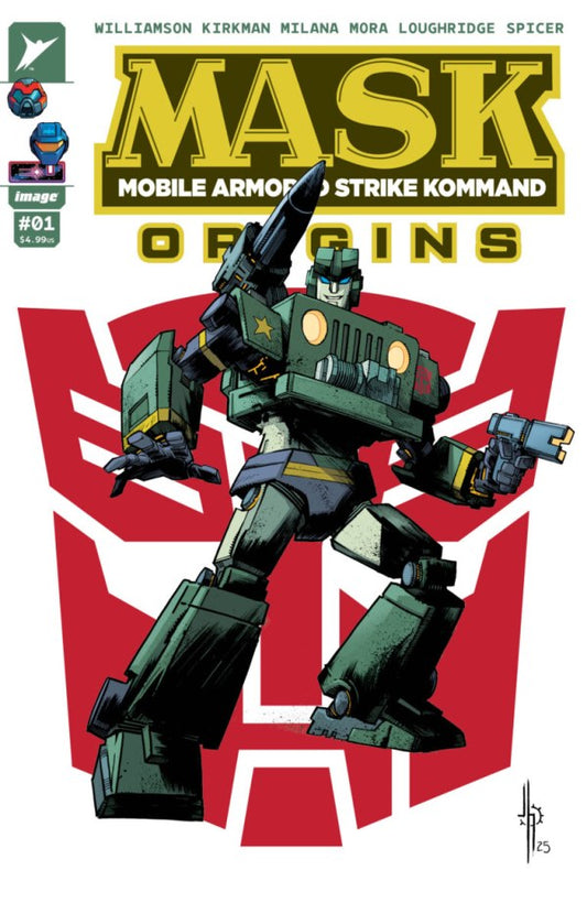 MASK ORIGINS #1 (ONE SHOT) CVR B JASON HOWARD VAR - PREORDER (FOC 27/7/26) DUE IN STORE 5/8/26