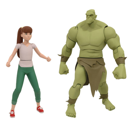 INVINCIBLE DELUXE MONSTER GIRL ACTION FIGURE SET