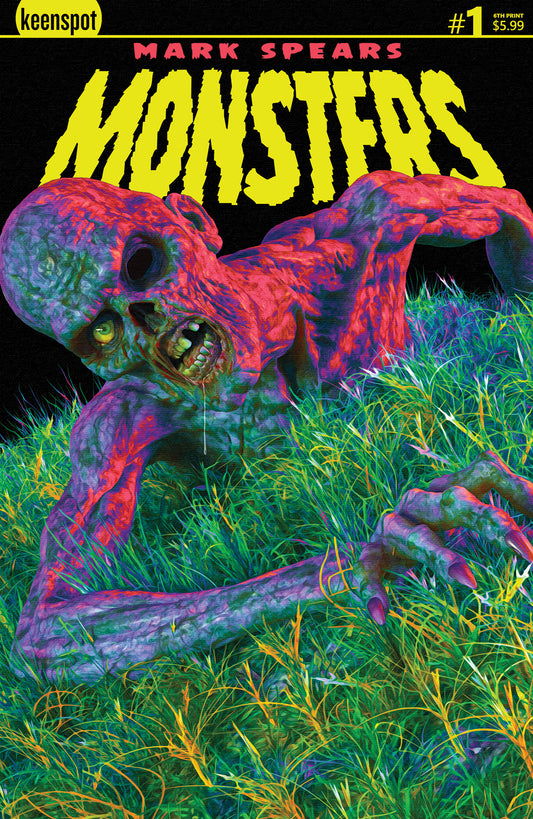 Mark Spears Monsters #1 Mark Sixth Printing Cvr B Mark Spears Zombie Metal Variant - DUE 19/11/25