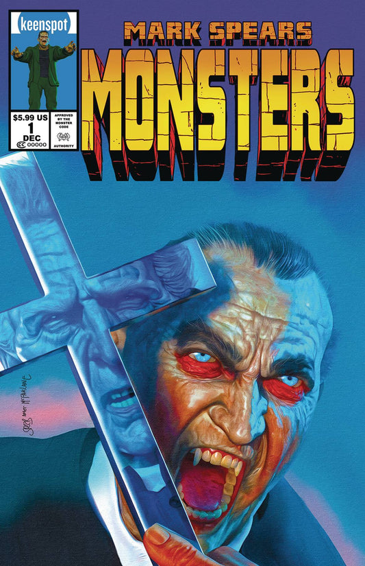 MARK SPEARS MONSTERS #1 CVR D INCREDIBLE HULK #340 HOMAGE - HOT BOOK!