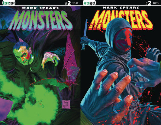 MARK SPEARS MONSTERS #2 CVR F HOLOFOIL FLIP - PREORDER