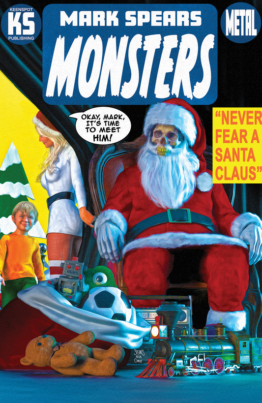 Mark Spears Monsters #4 Second Printing Cvr B Mark Spears Witching Hour Homage Metal Variant - DUE 19/11/25