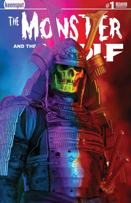 Mark Spears Monsters: The Monster and the Wolf #1 Cover B 1:250 Mark Spears Foil Variant - PREORDER ETA 1/10/25