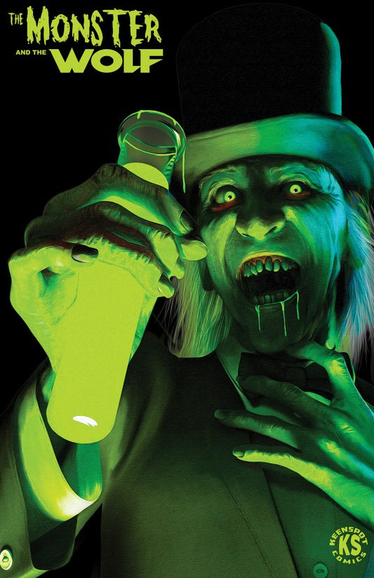 Mark Spears Monsters: The Monster and the Wolf #1 Cover C 1:500 Mark Spears Glow-in-the-Dark Variant PRE-ORDER ETA 1/10/25