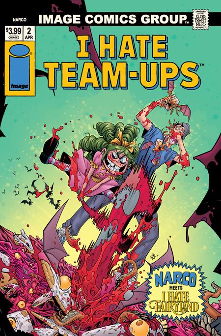 NARCO #2 (OF 5) CVR C DANIEL HILLYARD I HATE FAIRYLAND TEAM UP VAR  - DUE IN STORE 1/4/26