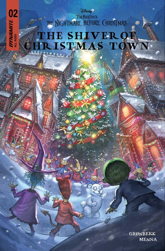 Tim Burtons The Nightmare Before Christmas The Shiver of Christmas Town #2 Cover C Alan Quah Variant - DUE 4/2/26