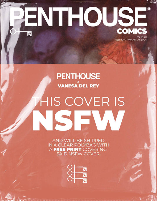 PENTHOUSE COMICS #1 CVR G POLYBAG DEL REY (MR) - PREORDER 14/2/24