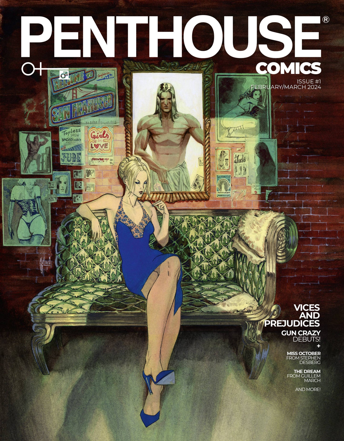 PENTHOUSE COMICS #1 CVR K 25 COPY INCV MARCH FOC (MR) - PREORDER 14/2/24