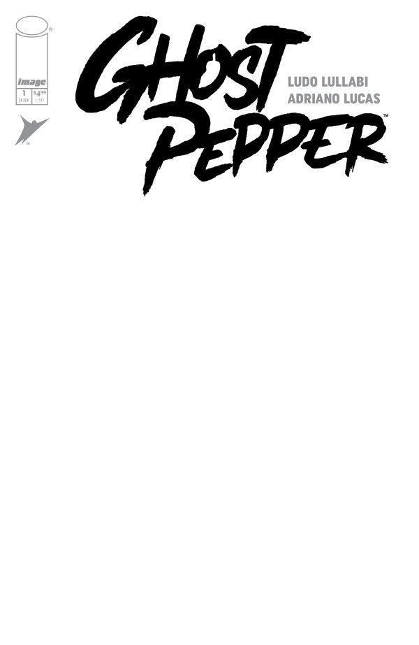 Ghost Pepper #1 Cover G Blank Sketch Varian