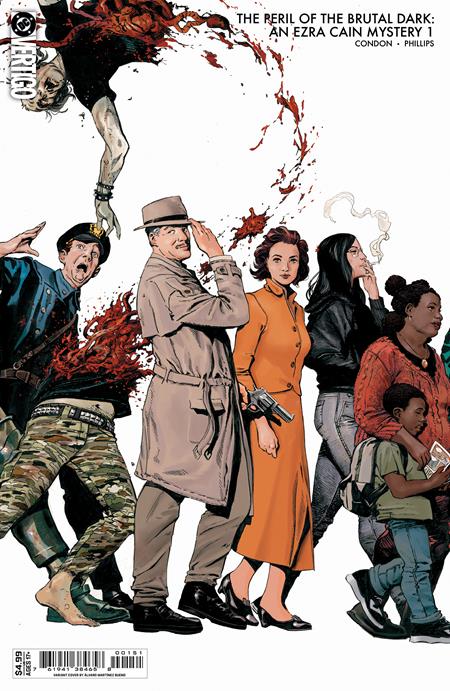 THE PERIL OF THE BRUTAL DARK AN EZRA CAIN MYSTERY #1 (OF 6) CVR E ALVARO MARTINEZ BUENO CONNECTING CARD STOCK VAR (MR) - DUE 25/2/26