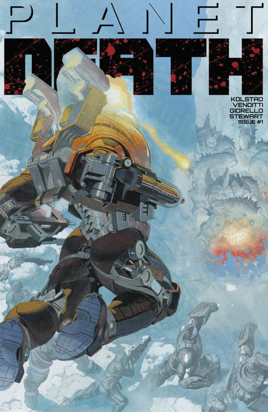Planet Death #1 Cover D 1:20 Esad Ribić Variant