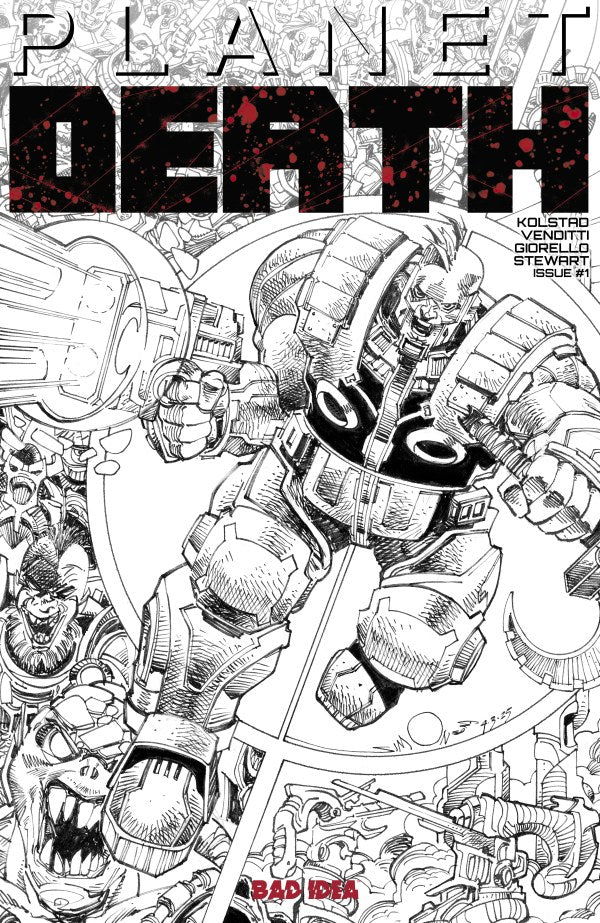 Planet Death #1 Cover F 1:100 Walt Simonson Variant