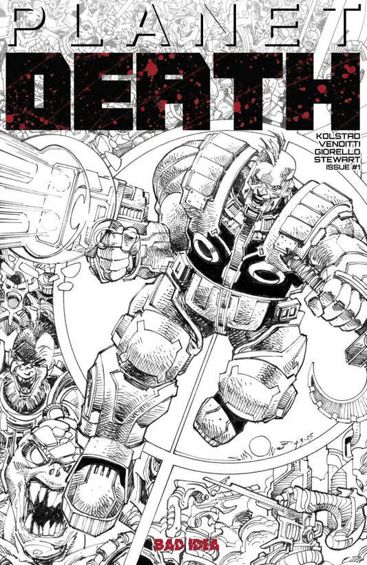 Planet Death #1 Cover F 1:100 Walt Simonson Variant