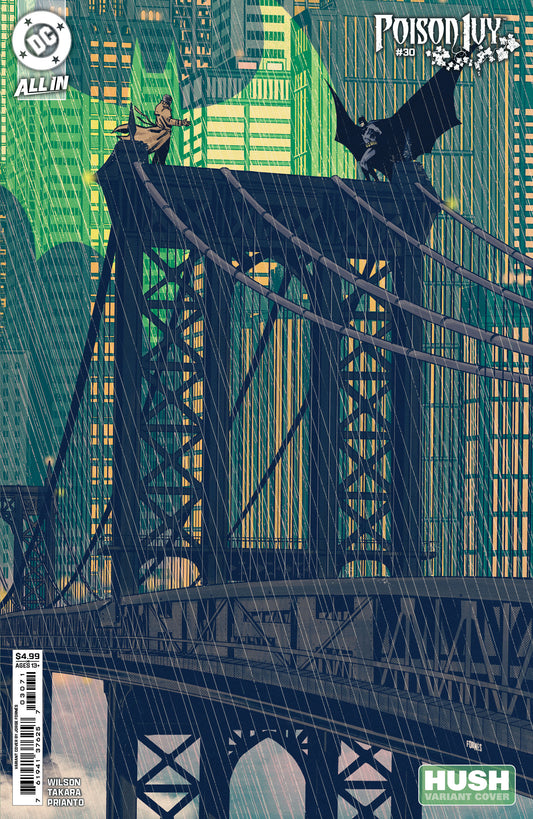 POISON IVY #30 CVR D JORGE FORNES HUSH CARD STOCK VAR - PREORDER (5/2/25)