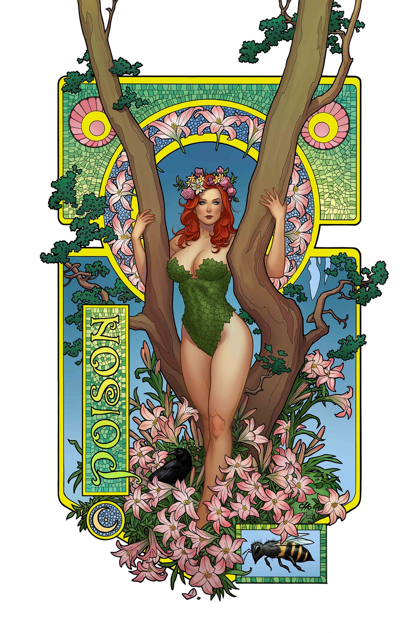 POISON IVY #22 CVR B FRANK CHO CARD STOCK VAR - 7/5/24