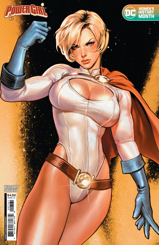 POWER GIRL #7 CVR D SOZOMAIKA WOMENS HISTORY MONTH CARD STOCK VAR - PREORDER 26/3/24