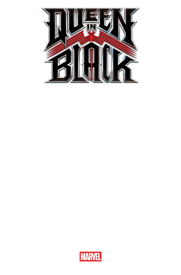 Queen in Black #1 Blank Sketch Variant - PREORDER (FOC 20/4/26)  DUE IN STORE 1/7/26