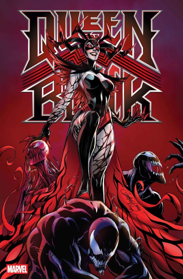 Queen in Black #1 J Scott Campbell Variant - PREORDER (FOC 20/4/26)  DUE IN STORE 1/7/26