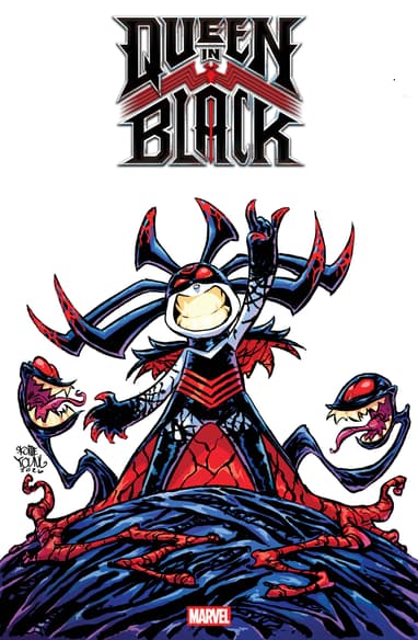 Queen in Black #1 Skottie Young Variant - PREORDER (FOC 20/4/26)  DUE IN STORE 1/7/26