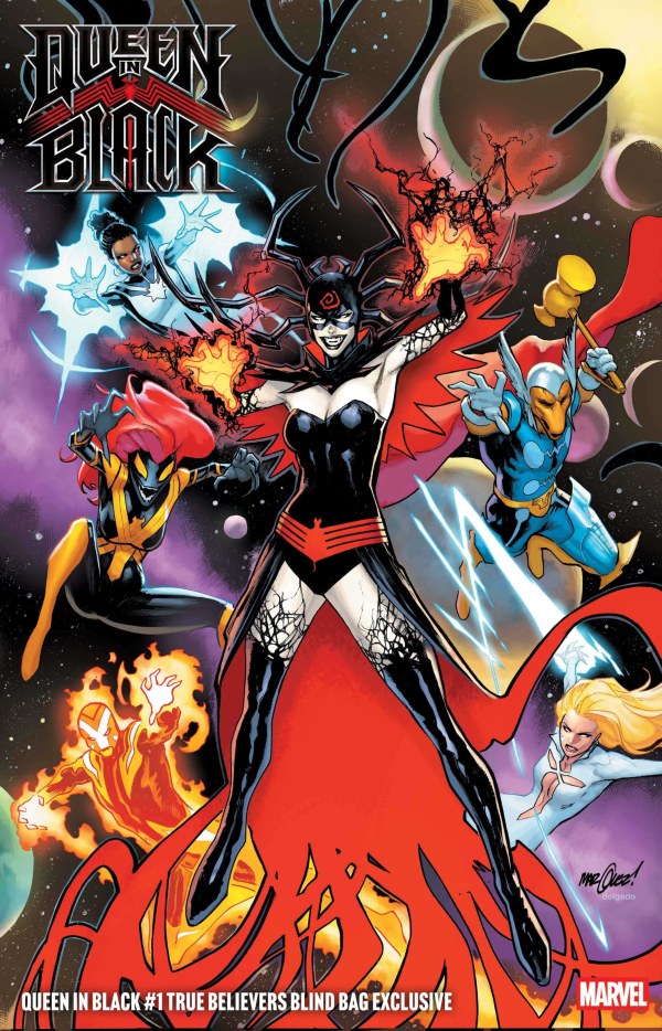 Queen in Black #1 True Believers Blind Bag Variant - PREORDER (FOC 20/4/26)  DUE IN STORE 1/7/26