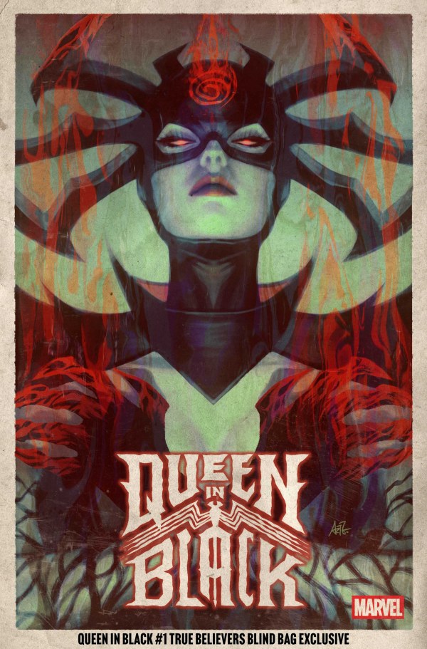Queen in Black #1 True Believers Blind Bag Variant - PREORDER (FOC 20/4/26)  DUE IN STORE 1/7/26