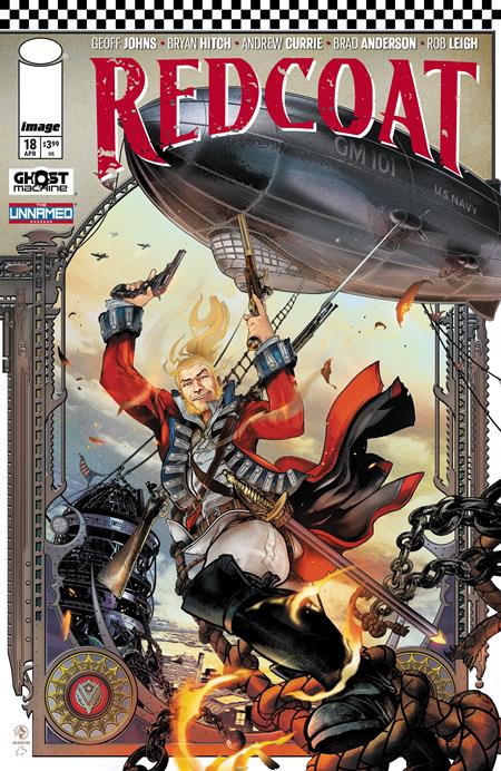 Redcoat #18 Cover B Leonardo Colapietro Variant - PREORDER - (FOC 27/4/26) DUE IN STORE 20/5/26