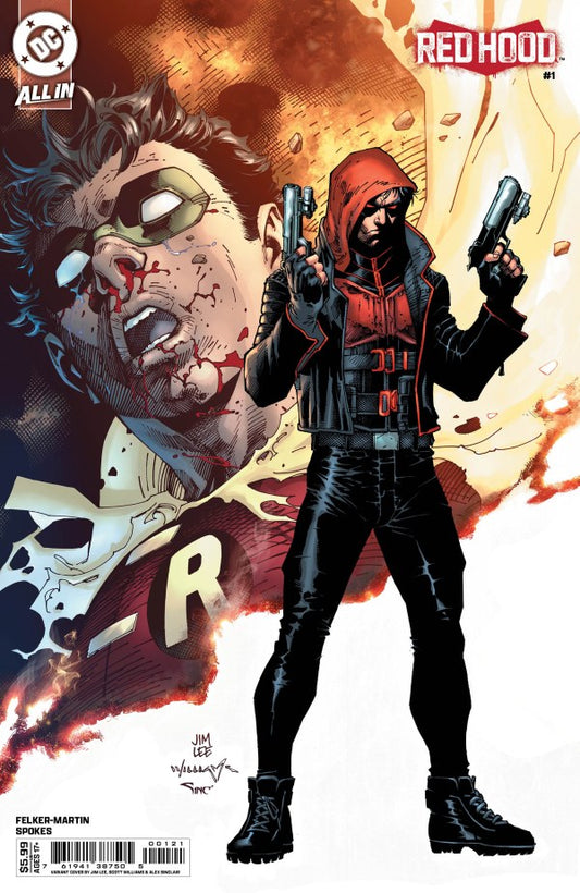 Red Hood #1 Cover B Jim Lee Variant (MR) - DUE 10/9/25