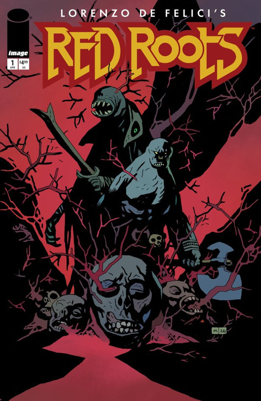 Red Roots #1 Cover F Mike Mignola Variant- PREORDER - (FOC 30/3/26) DUE IN STORE 29/4/26