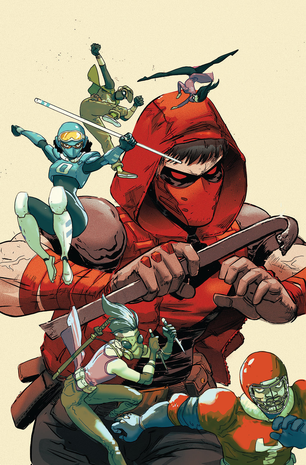 RED HOOD THE HILL #2 (OF 6) CVR B RILEY ROSSMO CARD STOCK VAR - PREORDER 12/3/24