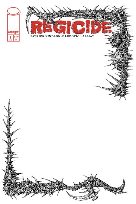 REGICIDE #1 (OF 4) CVR D BLANK SKETCH VAR (MR) - PREORDER (FOC 20/7/26) DUE IN STORE 12/8/26
