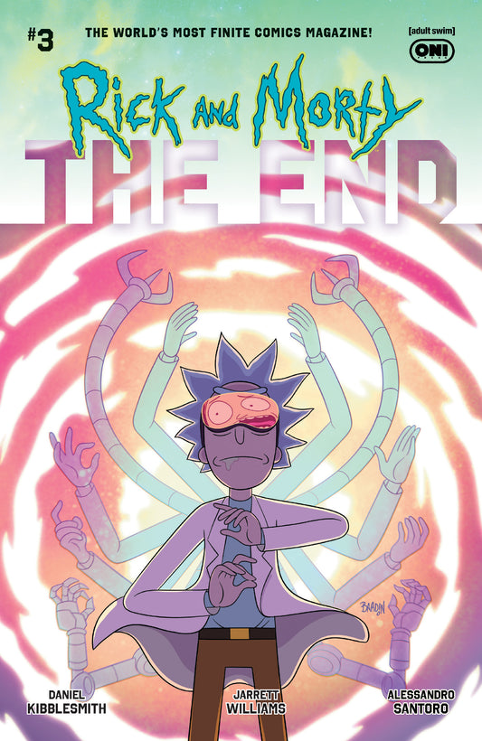 RICK AND MORTY THE END #3 (OF 6) CVR A DAVE BARDIN