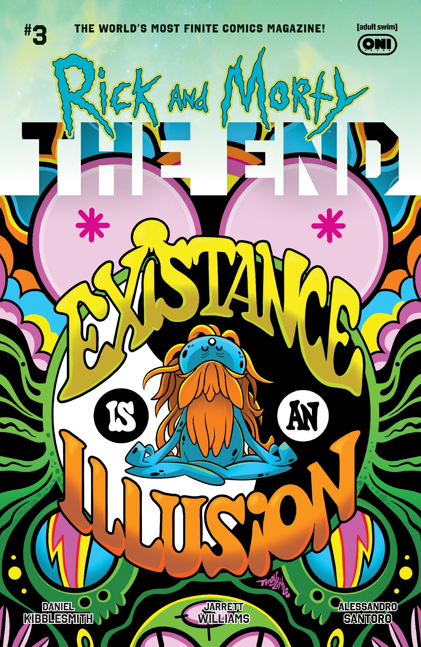 RICK AND MORTY THE END #3 (OF 6) CVR B TROY LITTLE VAR