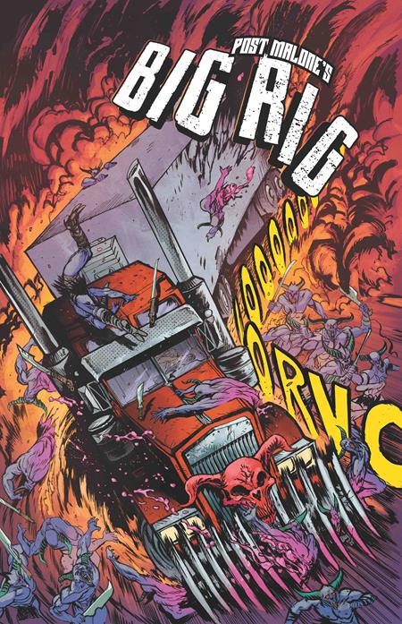 BIG RIG #1 CVR G INC 1:10 DANIEL WARREN JOHNSON VAR - PRE-ORDER ETA 9/7/25